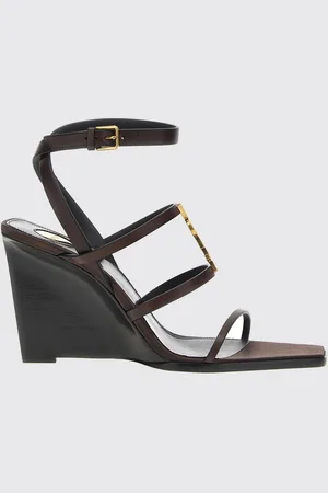 Saint Laurent Wedge Shoes Woman color