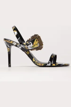 VERSACE Heeled Sandals Woman color