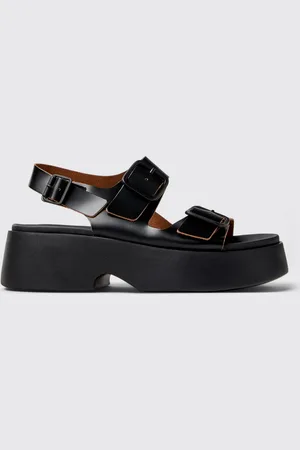 Camper Flat Sandals Woman color