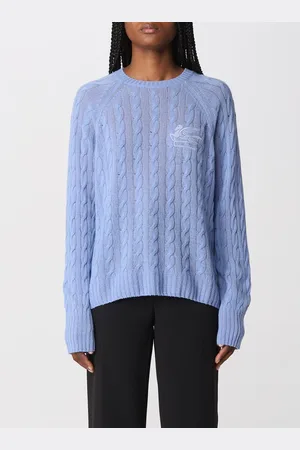 Etro Sweater in cashmere with tricot workmanship