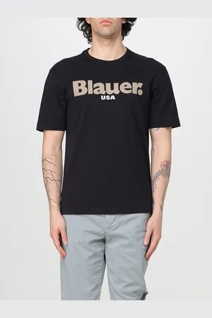 Blauer T-Shirt Men color