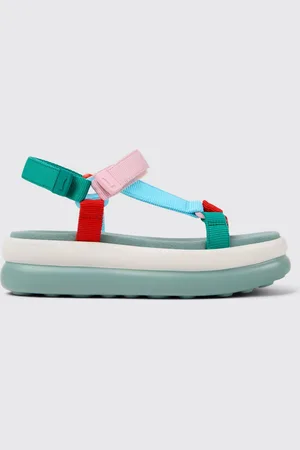 Camper Flat Sandals Woman color