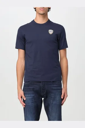 Blauer T-Shirt Men color