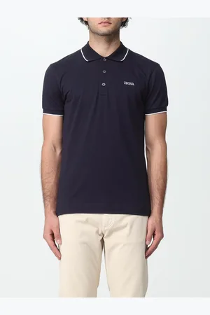 Ermenegildo Zegna Polo shirt in stretch cotton