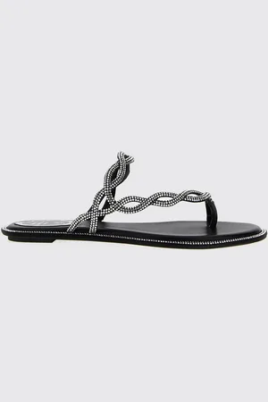 RENE CAOVILLA Flat Sandals Woman color