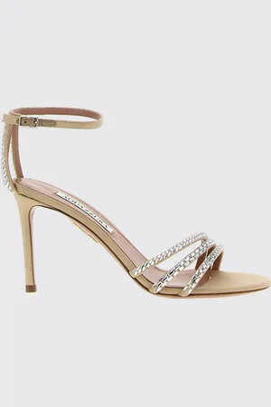 Aquazzura Flat Sandals Woman color