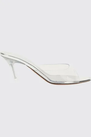 Amina Muaddi Heeled Sandals Woman color