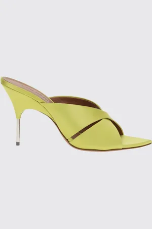 Amina Muaddi Heeled Sandals Woman color