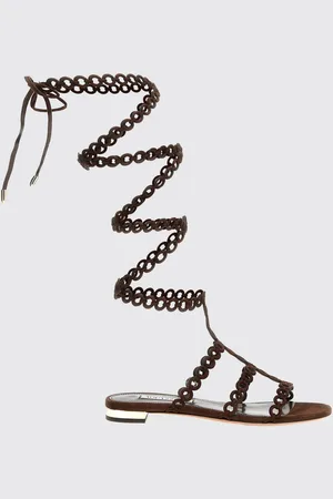 Aquazzura Flat Sandals Woman color