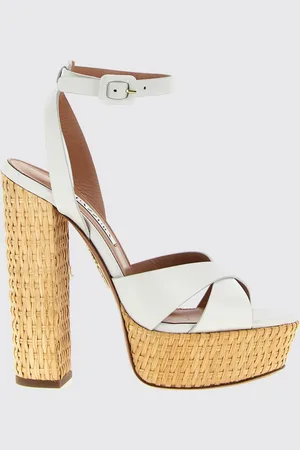 Aquazzura Flat Sandals Woman color