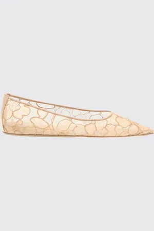 Amina Muaddi Ballet Flats Woman color