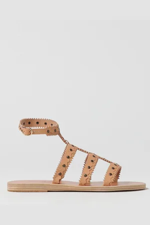 Ancient Greek Sandals Flat Sandals Woman color