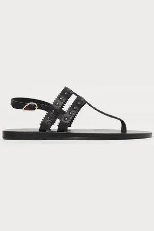 Ancient Greek Sandals Flat Sandals Woman color