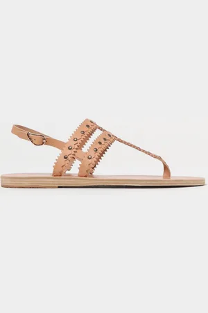 Ancient Greek Sandals Flat Sandals Woman color