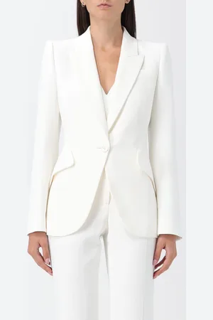 Alexander McQueen Crepe blazer