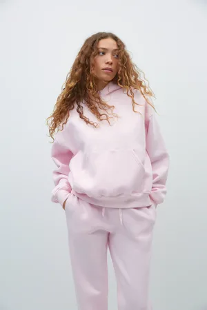 Gina Tricot Basic original hoodie - hupparit - Pinkki - XL - Naiset