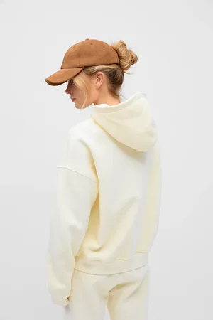 Gina Tricot Basic original hoodie - hupparit - Keltainen - M - Naiset