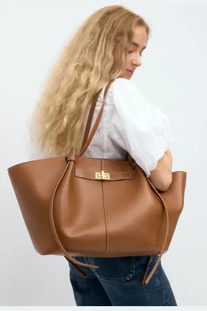 Gina Tricot Long strap pu bag - Olkalaukut - Ruskea - ONESIZE - Naiset