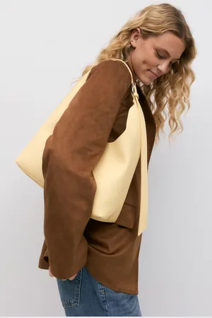 Gina Tricot Midi slouchy bag - Olkalaukut - Keltainen - ONESIZE - Naiset