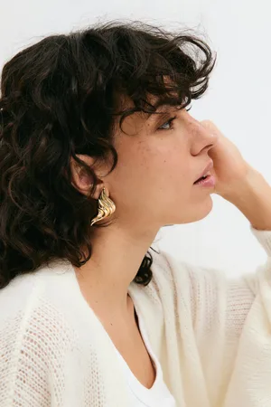 Gina Tricot Earrings - Korvakoru - Kulta - ONESIZE - Naiset