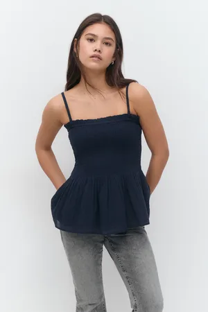 Gina Tricot Y one layer multi top - yläosat - Sininen - 170 - Tyttö