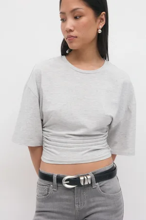 Gina Tricot Detail belt - Vyöt - Musta - M/L - Naiset