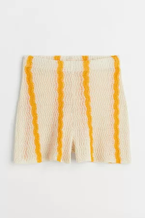 H&M Knitted cotton shorts