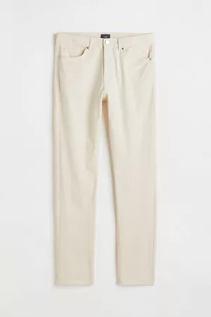 H&M Slim Fit Cotton twill trousers