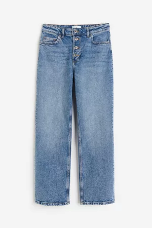 H&M Naiset Slim Fit Farkut - Slim Regular Ankle Jeans