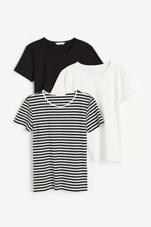 H&M Naiset Paidat - 3 kpl T-paitoja