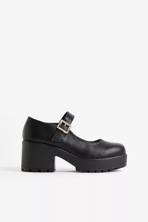 H&M Naiset Juhlakengät - Tira Black Mary Janes 'faux Leather' Edition