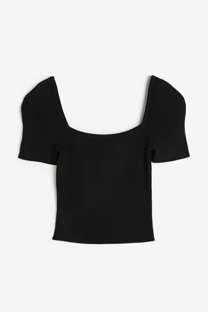 H&M Naiset Puserot - Tiheäneuloksinen pusero