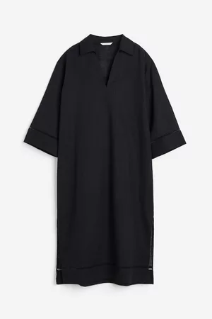 H&M Naiset Mekot - Pellavasekoitteinen kaftaanimekko