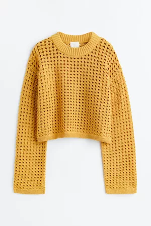 H&M Naiset Neulepaidat - Pointelle-neulepusero
