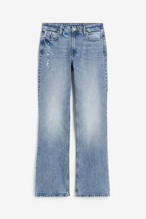 Low Waist Bootcut Pocket Jeans