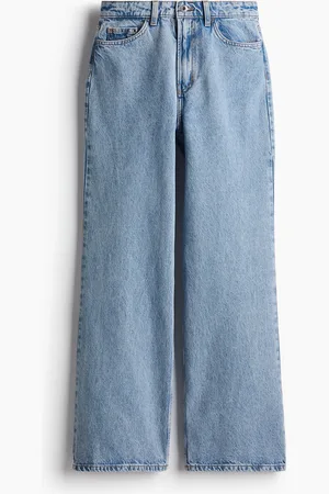 H&M Curvy Fit Wide Ultra High Jeans