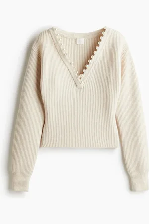 H&M Helmikoristeinen neulepusero