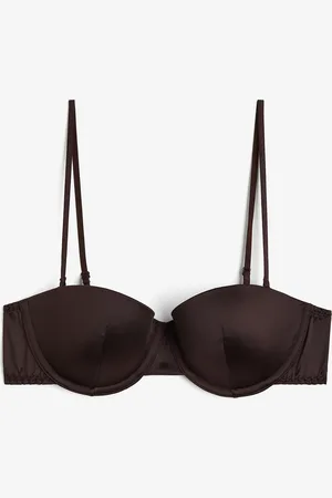H&M Pehmustetut balconette-satiinirintaliivit