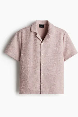 H&M Kuviopintainen laakakauluspaita Regular Fit