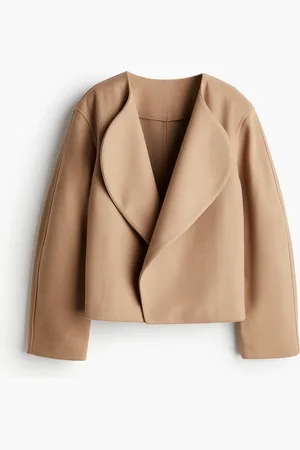 H&M Huovutettu saalikauluksinen takki