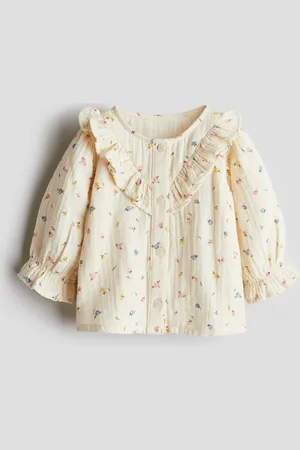 H&M Röyhelöinen puuvillapusero