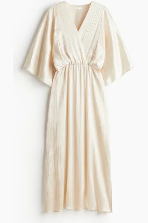 H&M Kapeavyötäröinen kaftaanimekko