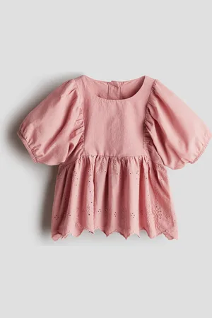 H&M Broderie anglaise -pusero