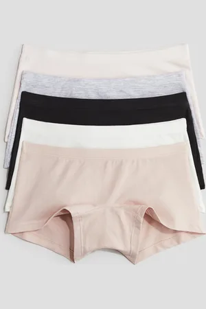 H&M 5 kpl puuvillaboksereita