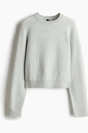 H&M Lyhyt tiheäneuloksinen pusero