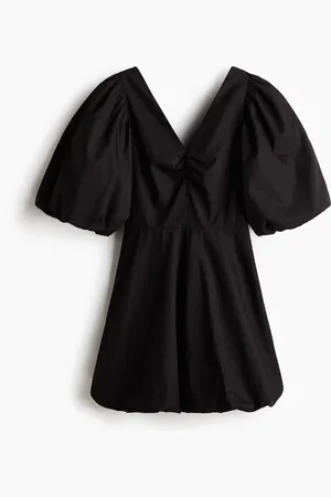 H&M Takaa solmittava puhvimekko