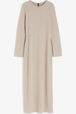 H&M Trikoinen bodycon-maksimekko