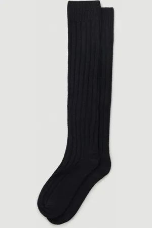 H&M Bodil Chunky Polvisukat - Musta