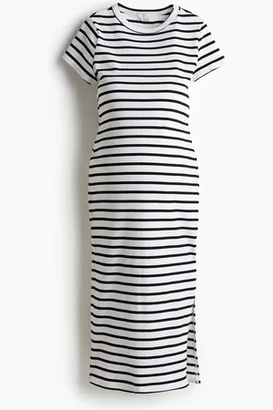 H&M MAMA Ribattu T-paitamekko