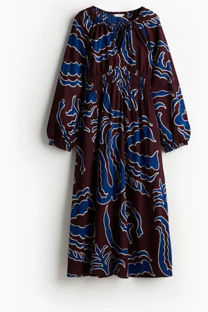 H&M Pallohihainen puuvillamekko